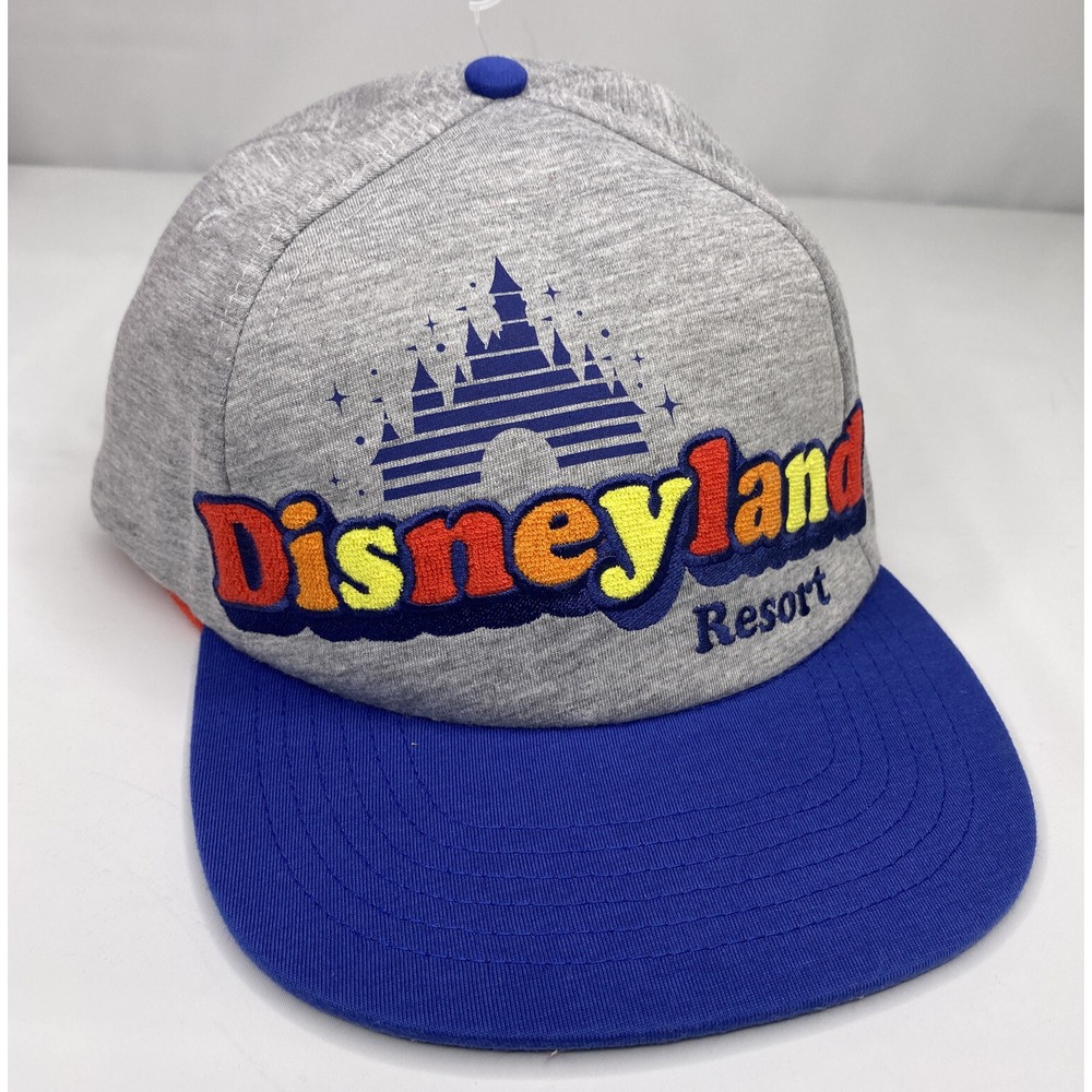 Disneyland Resort Trucker Hat Cap Disney Parks Retro Snapback Adult OSFM Red NWT